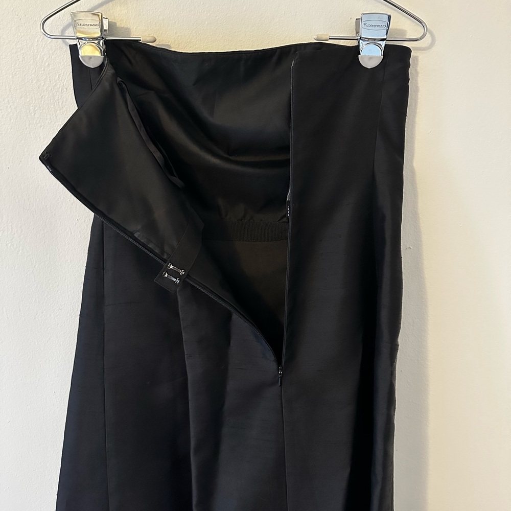 Lauren Ralph Lauren Strapless Black Cocktail Gown - size 4 - Picture 5 of 6